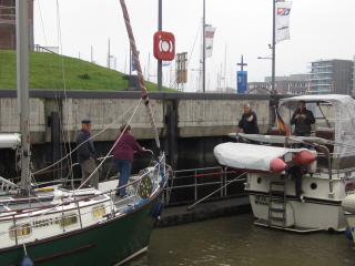 ...unsere Boote "Neue Schleuse" Bremerhaven
